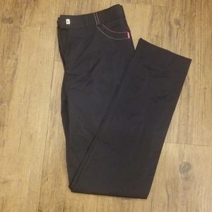 Unique Navy Korean Dress Pants